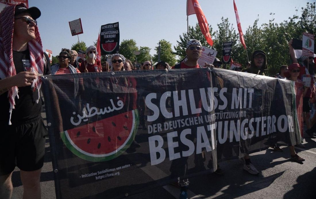 Zigtausende protestierten in Berlin gegen den Genozid in Gaza