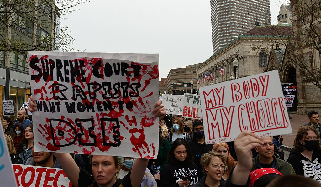 My Body My Choice-Demonstration in Boston (USA)